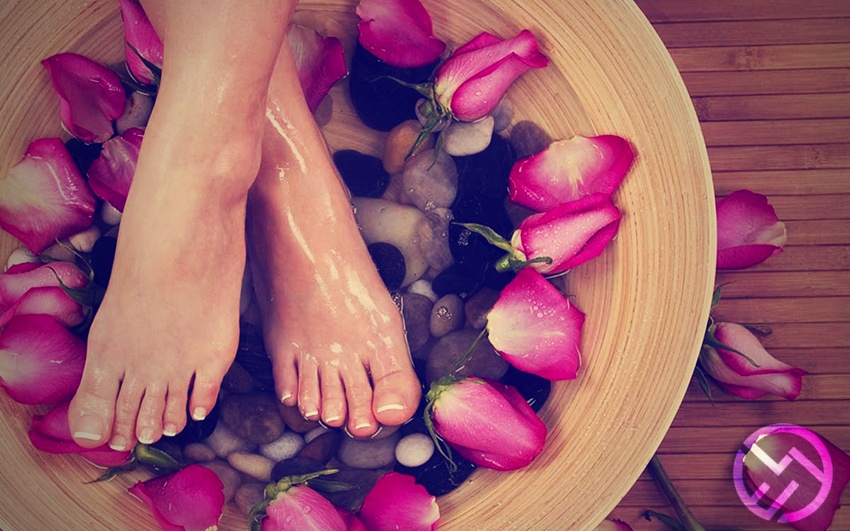 Masaje ayurvédico de pies y manos